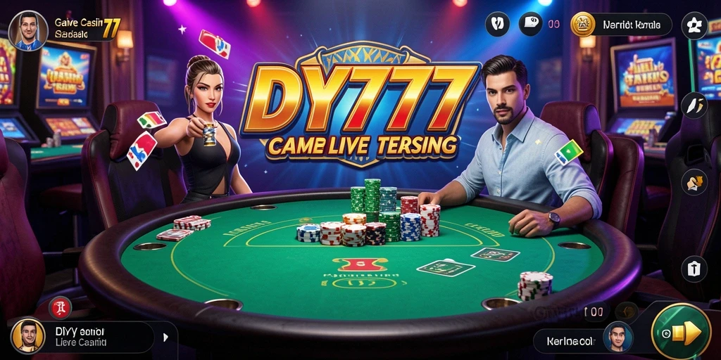 Tampilan menarik dari gameplay Live Casino DY777 yang mengasyikkan.
