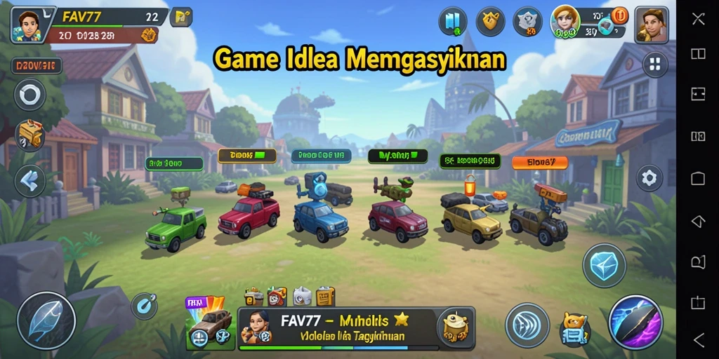Tampilan gameplay FAV77 yang menarik dan menghibur.