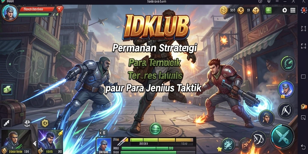 Gameplay IDKLUB yang penuh strategi dan tantangan menyenangkan.
