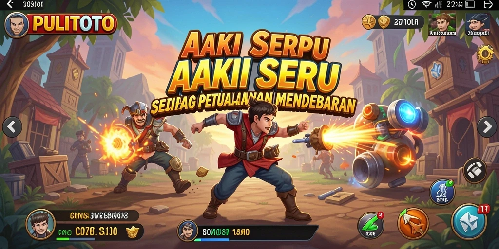 Gambar menunjukkan aksi mendebarkan dalam PULITOTO yang menantang.