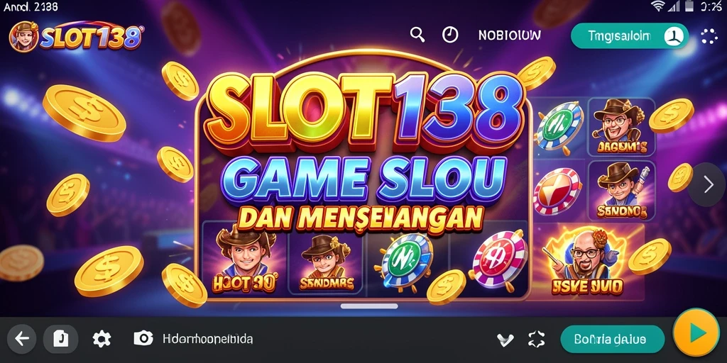Tampilan gameplay SLOT138 yang mengasyikkan dan penuh warna.