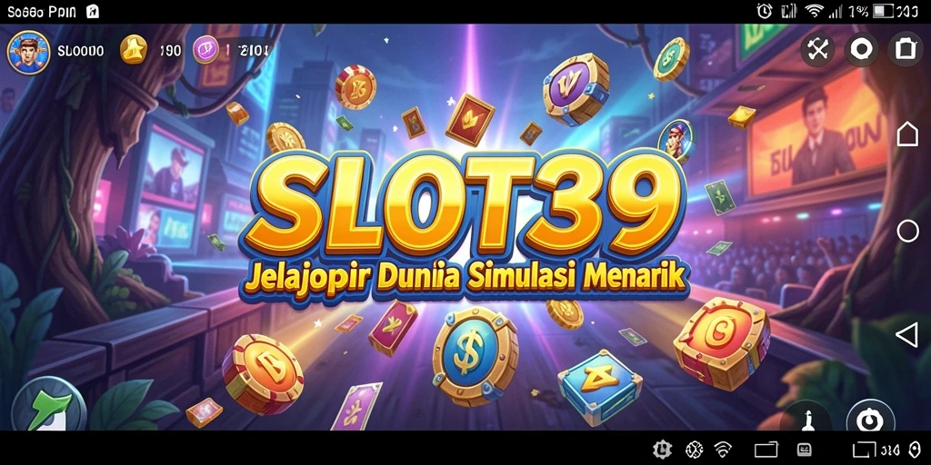 Tampilan gameplay menarik dalam dunia simulasi SLOT39.